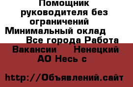 Помощник руководителя(без ограничений) › Минимальный оклад ­ 25 000 - Все города Работа » Вакансии   . Ненецкий АО,Несь с.